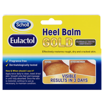 Scholl Eulactol Heel Balm Gold 120mL
