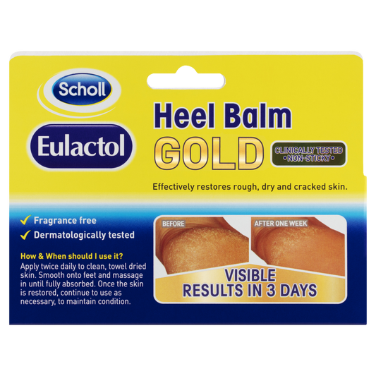 Scholl Eulactol Heel Balm Gold 120mL