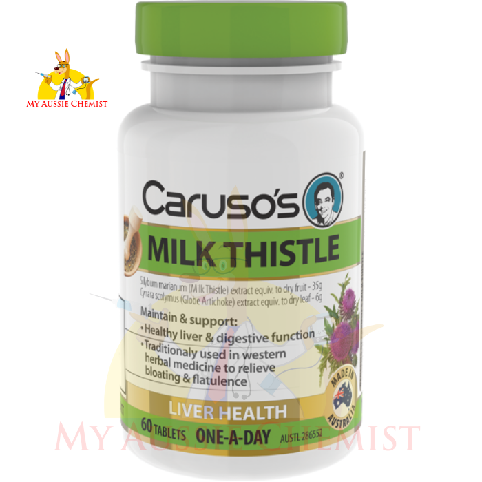 Caruso's Milk Thistle 60 Tablets