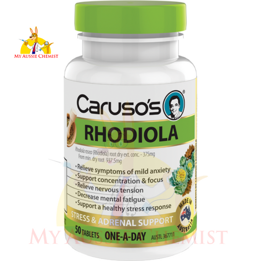Caruso’s Rhodiola 50 Tablets