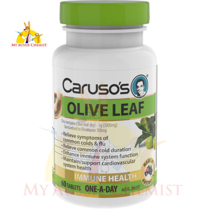 Caruso's Olive Leaf 60 Tablets