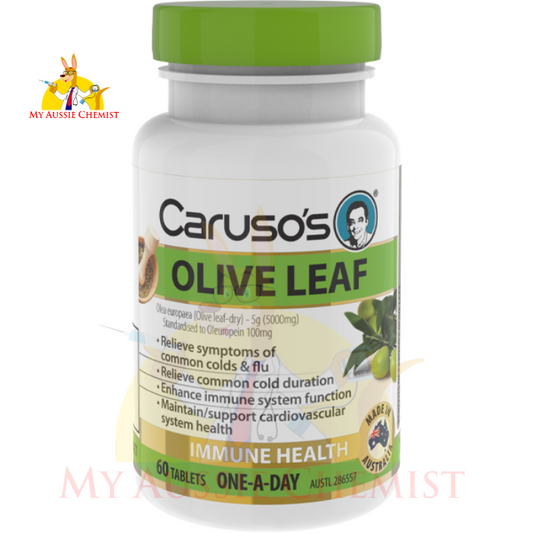Caruso's Olive Leaf 60 Tablets