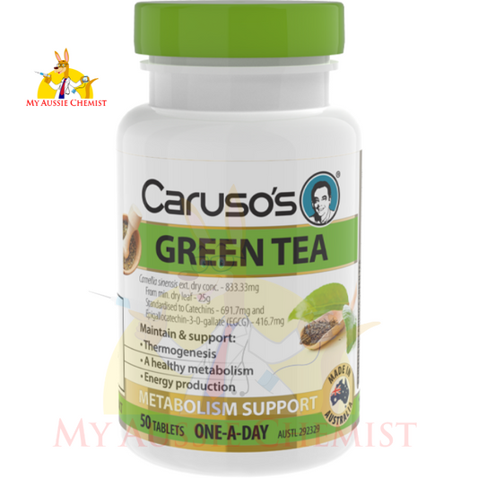 Caruso's Green Tea 50 Tablets