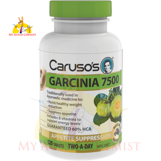Caruso's Garcinia 7500 120 Tablets
