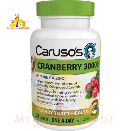 Caruso's Cranberry 30000 90 Tablets