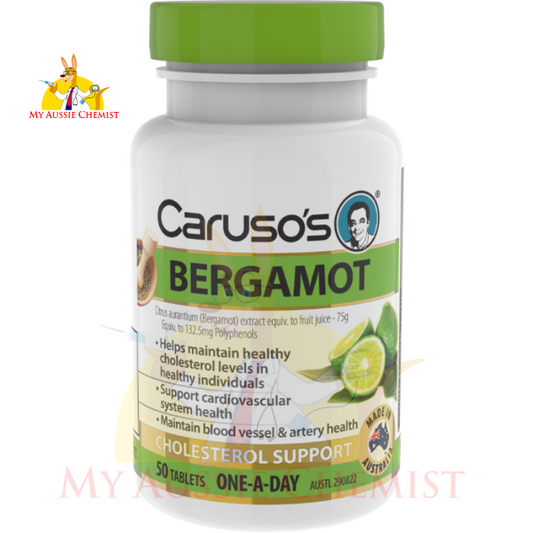 Caruso's Bergamot 50 Tablets