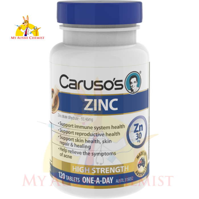Caruso's Zinc 120 Tablets