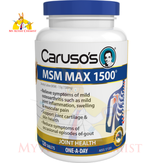 Caruso's MSM Max 1500® 120 Tablets