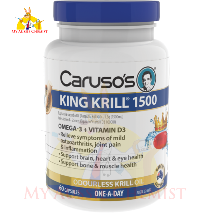 Caruso's King Krill® 1500 60 Capsules