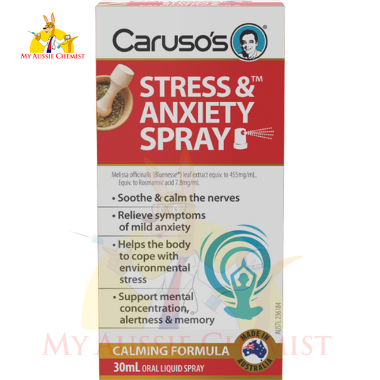 Caruso's Stress & Anxiety Spray 30mL