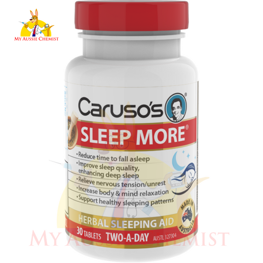 Caruso's Sleep More 30 Tablets