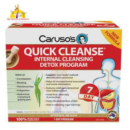 Caruso’s Quick Cleanse Internal Cleansing Detox Program (7 Day)