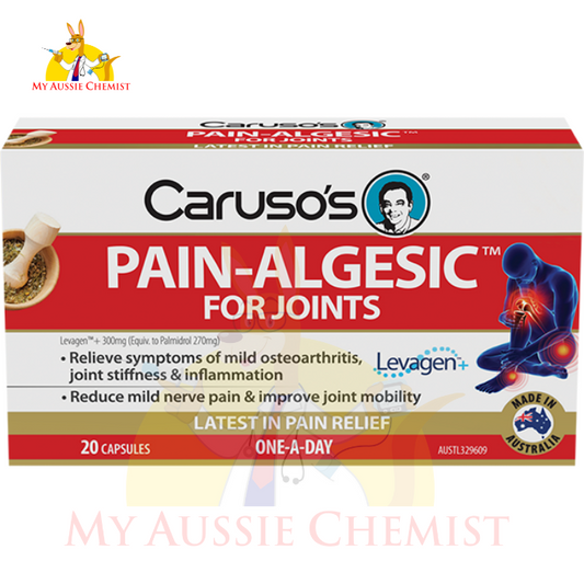 Caruso's Pain-Algesic For Joints 20 Capsules