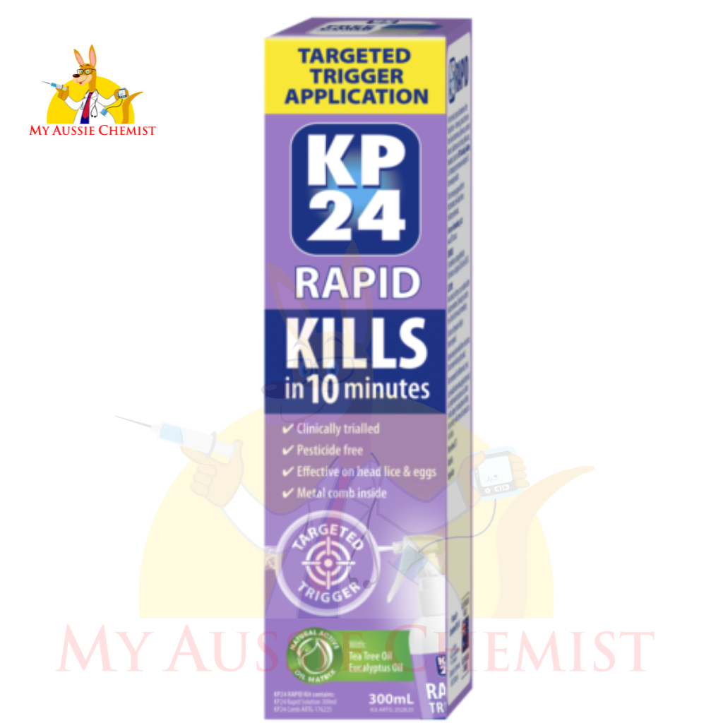 KP24 Rapid Trigger Solution Spray 300mL Kills in 10 Minutes Pesticide Free