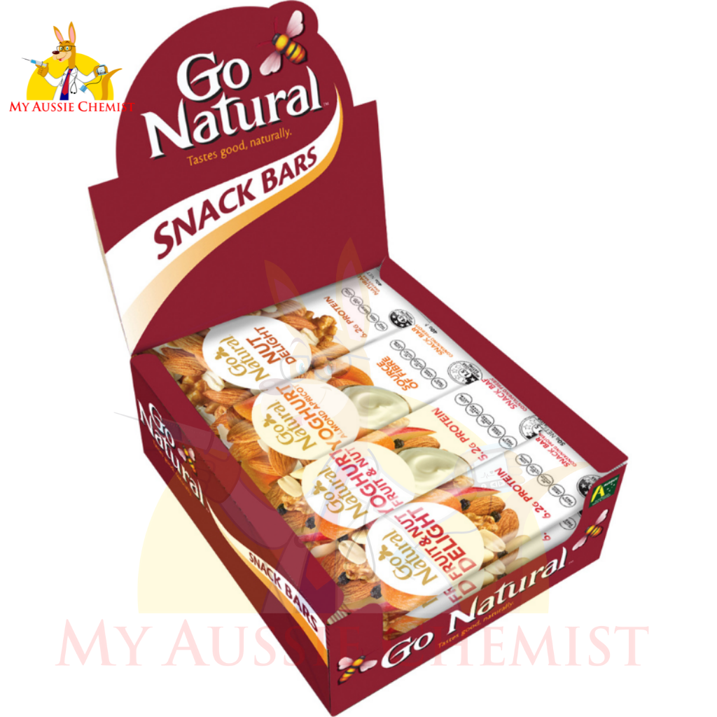 GO NATURAL SNACK BARS AUSTRALIAN MIXED BOX