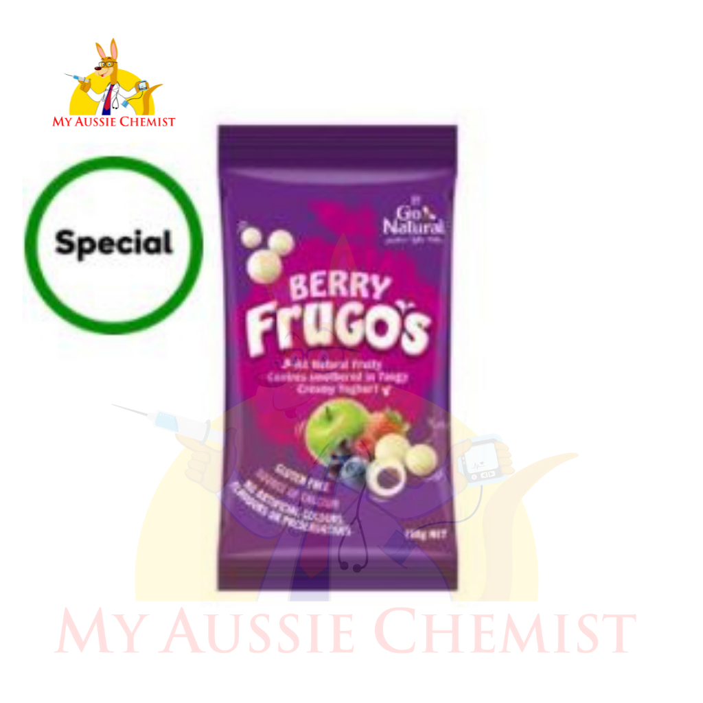 Go Natural Fruit Snacks Frugos Berry 150g