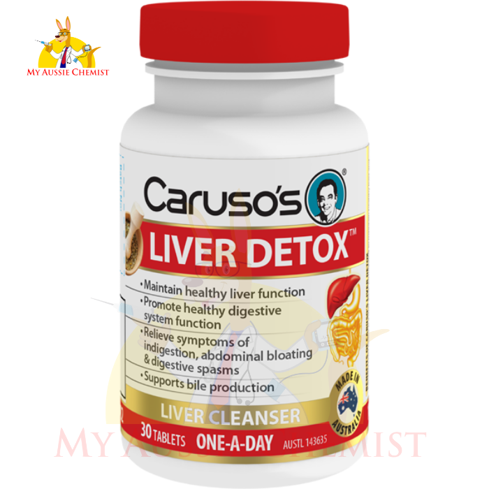 Caruso's Liver Detox 30 Tablets