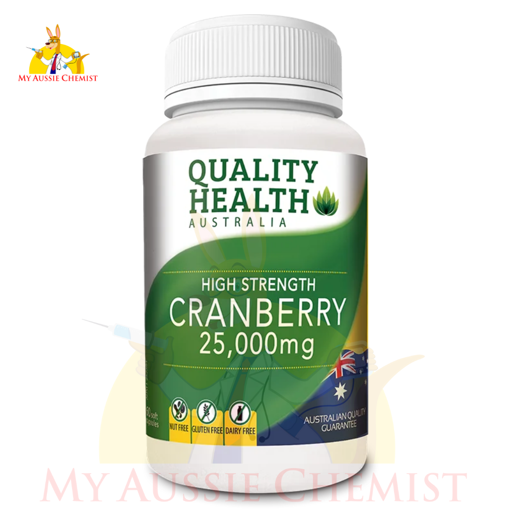 Quality health Cranberry 25000mg 60s