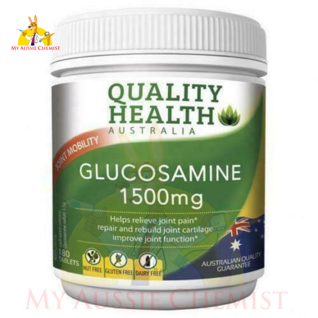 Quality Health - Glucosamine Joint Mobility 1500mg 180 Tablets