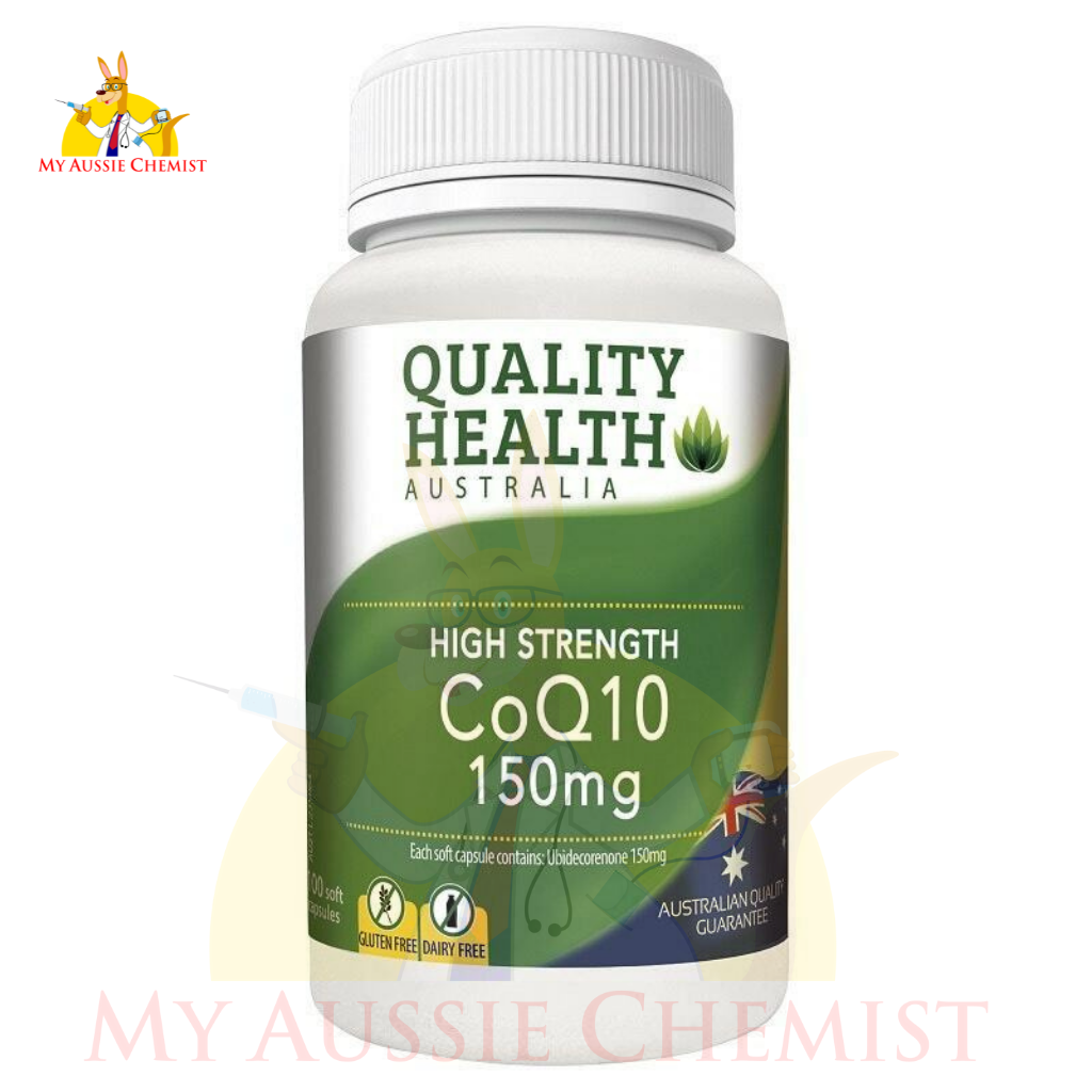 Quality Health High Strength CoQ10 150mg Cap X 100
