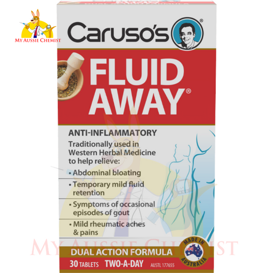 Caruso's Fluid Away 30 Tablets