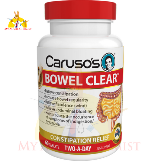 Caruso's Bowel Clear 60 Tablets