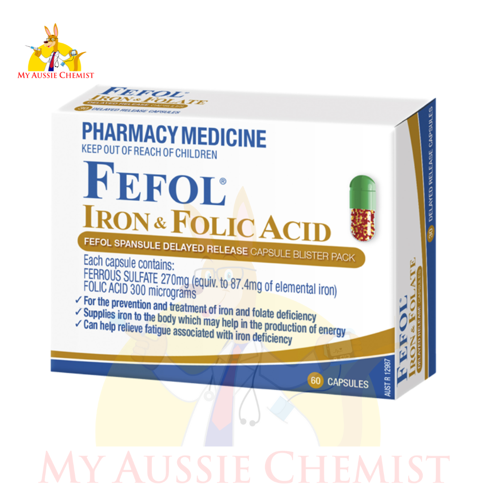 FEFOL SPANSULES 60 CAPSULES