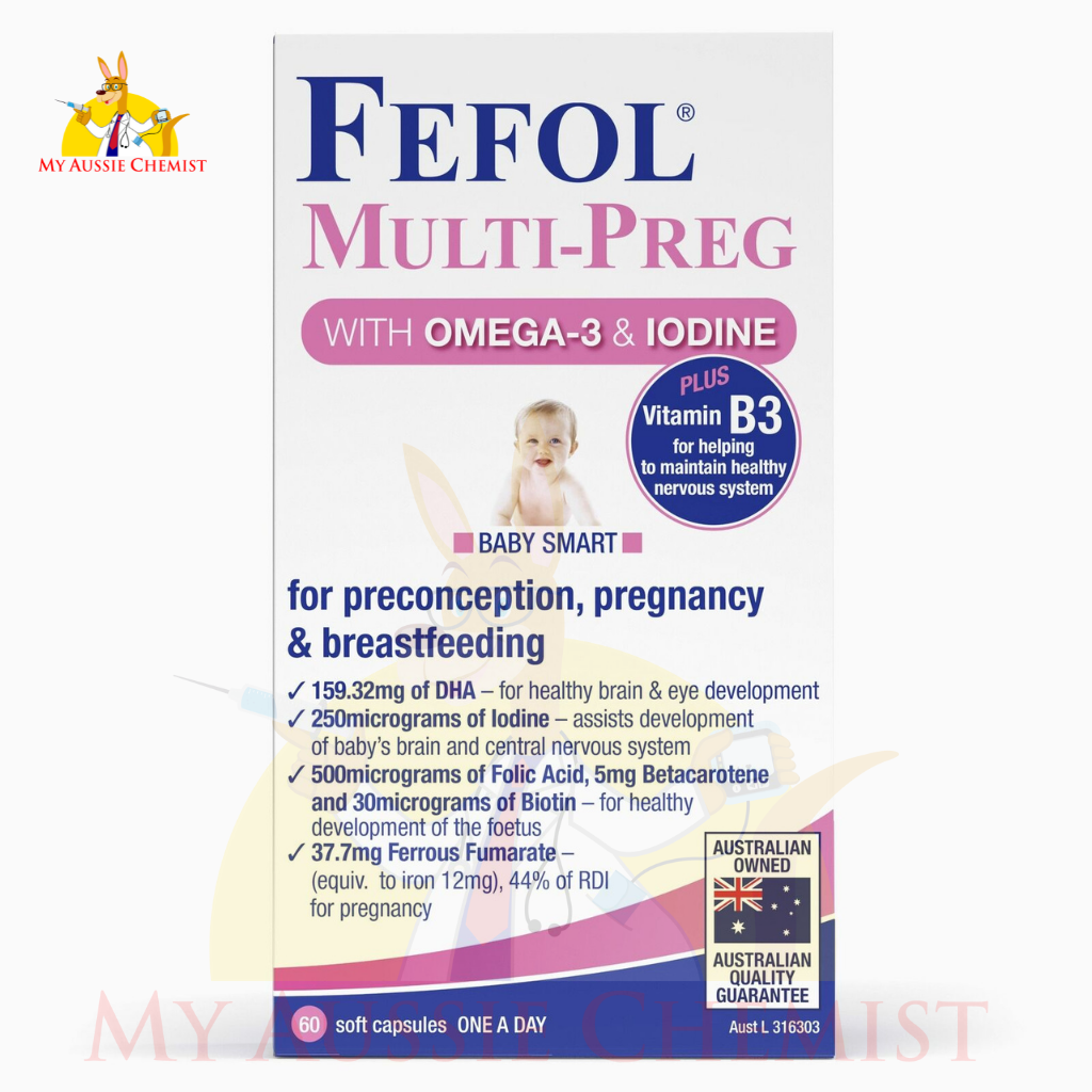 FEFOL MULTI-PREG CAP 60 60S LIQUID X MULTI PREG - CAPSULES TABS