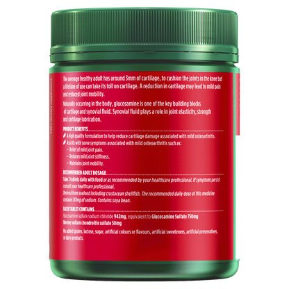 Nature's Own Glucosamine Sulfate with Chondroitin 320 Tablets Natures Own