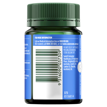 Nature's Own Chromium Picolinate 400mcg 200 Tablets Glucose Metabolism Natures