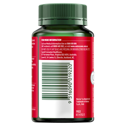 Nature's Own Bio Curcumin 60 Capsules 99mg Meriva® Inflammation Turmeric Natures