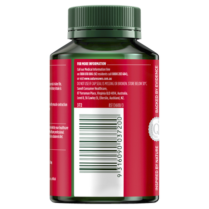 Nature's Own Calcium, Magnesium & Vitamin D3 120 Tablets Bone & Muscles Natures