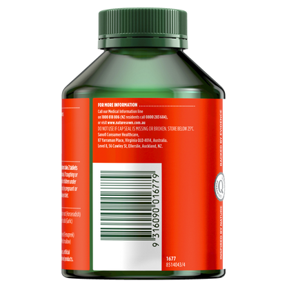 Nature's Own Triple Strength Garlic + C, Horseradish 150 Tablets Vitamin Natures