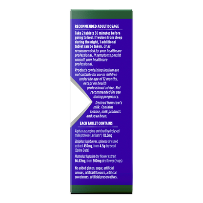 Nature's Own Complete Sleep Advanced 30 Tablets Ziziphus, Hops & Lactium Natures