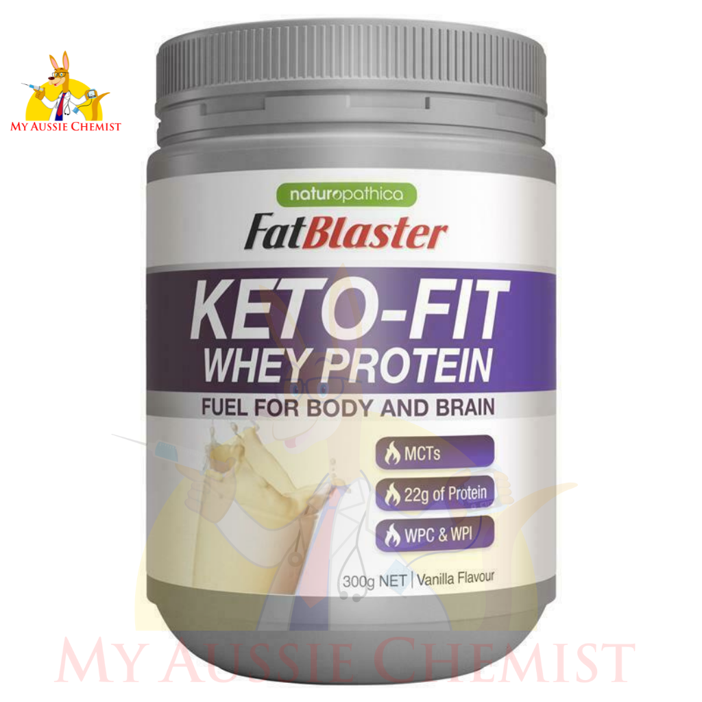 Naturopathica Fatblaster Keto Fit Whey Protein Vanilla 300g