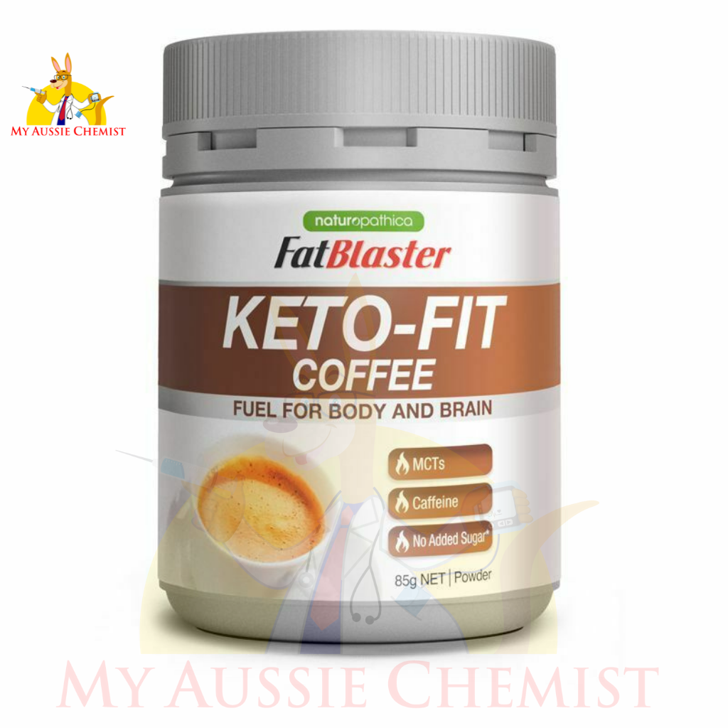 Naturopathica FatBlaster Keto-Fit Coffee 85g Weight Loss Diet Coconut