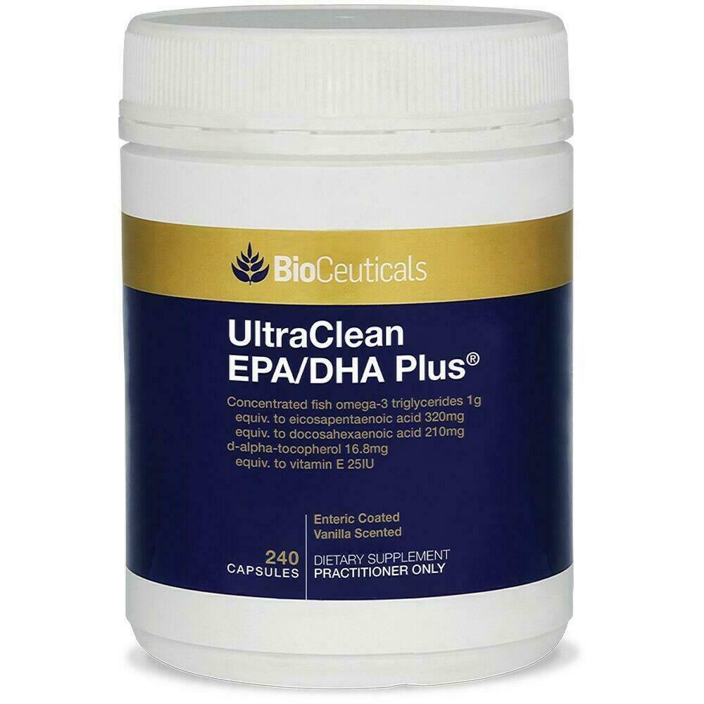 Bioceuticals UltraClean EPA/DHA Plus ultra purified omega-3 triglycerides fish