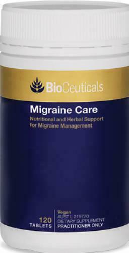 BioCeuticals Migraine Care 60 tabs or 120 tabs