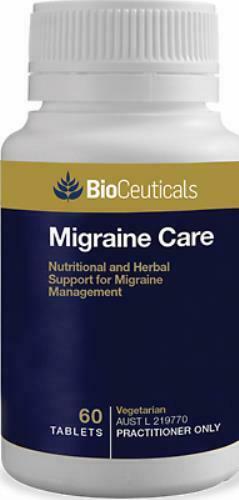 BioCeuticals Migraine Care 60 tabs or 120 tabs