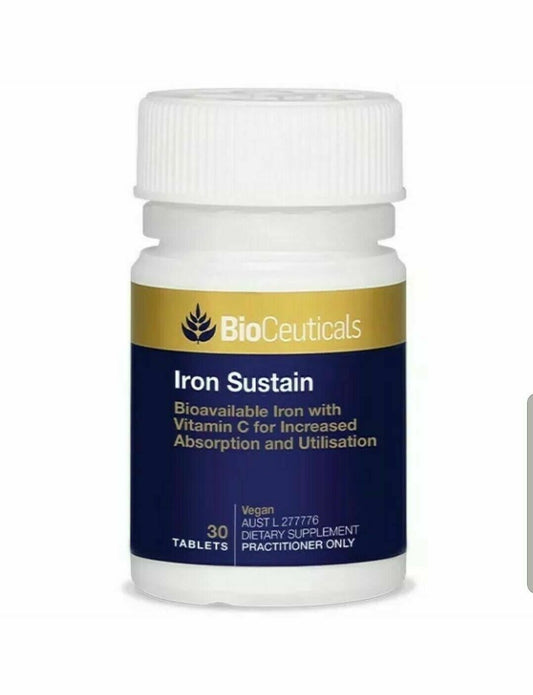 BioCeuticals Iron Sustain 30 Tablets