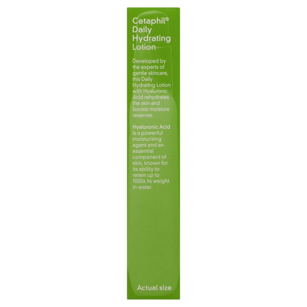 Cetaphil Daily Hydrating Lotion with Hyaluronic Acid 88mL Face Very Dry Skin