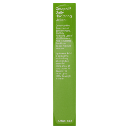 Cetaphil Daily Hydrating Lotion with Hyaluronic Acid 88mL Face Very Dry Skin