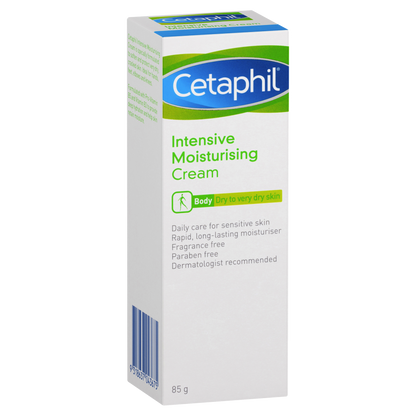 Cetaphil Intensive Moisturising Cream 85g Very Dry Skin Fragrance Paraben Free