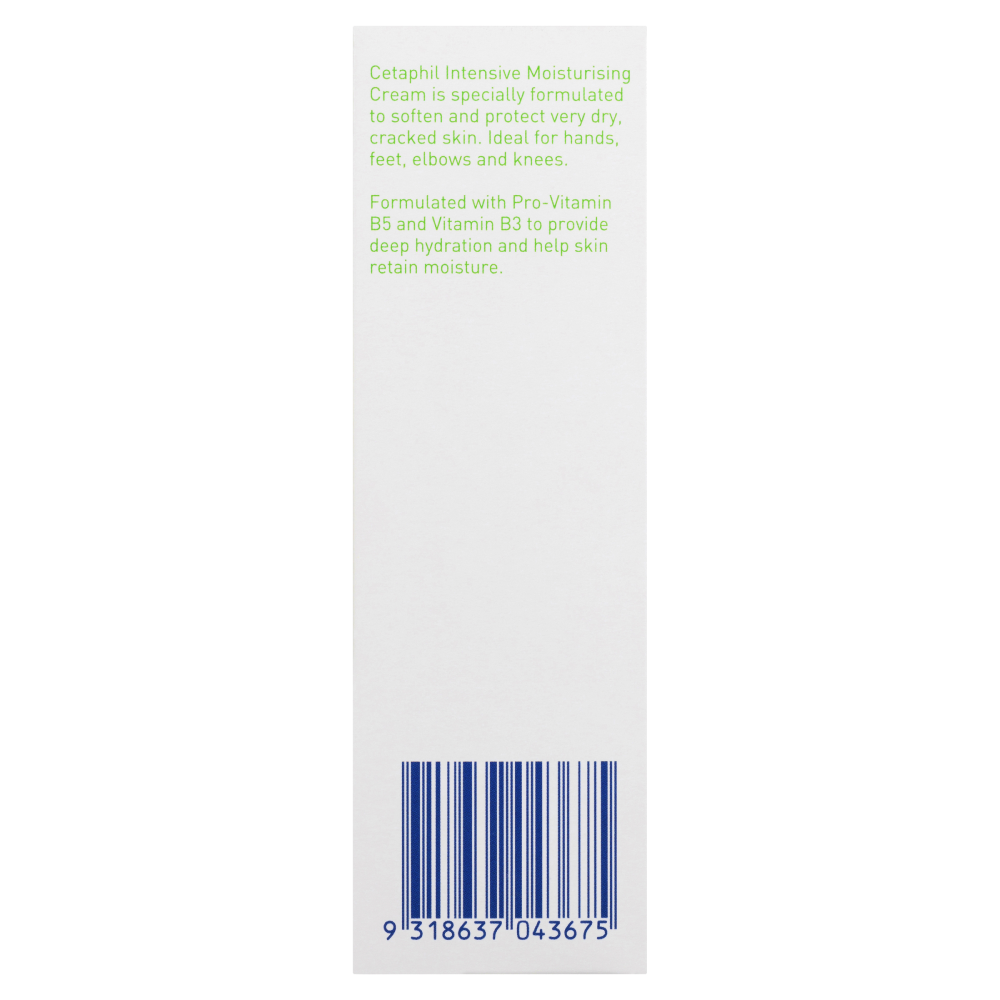 Cetaphil Intensive Moisturising Cream 85g Very Dry Skin Fragrance Paraben Free