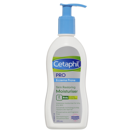Cetaphil Pro Eczema Prone Skin Restoring Moisturiser 295mL Patented Ceramide