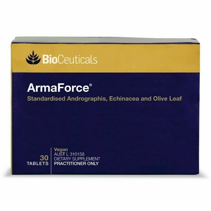 BioCeuticals ArmaForce Choose 30, 60 or 120 Tablets Immunity Booster Colds Vegan