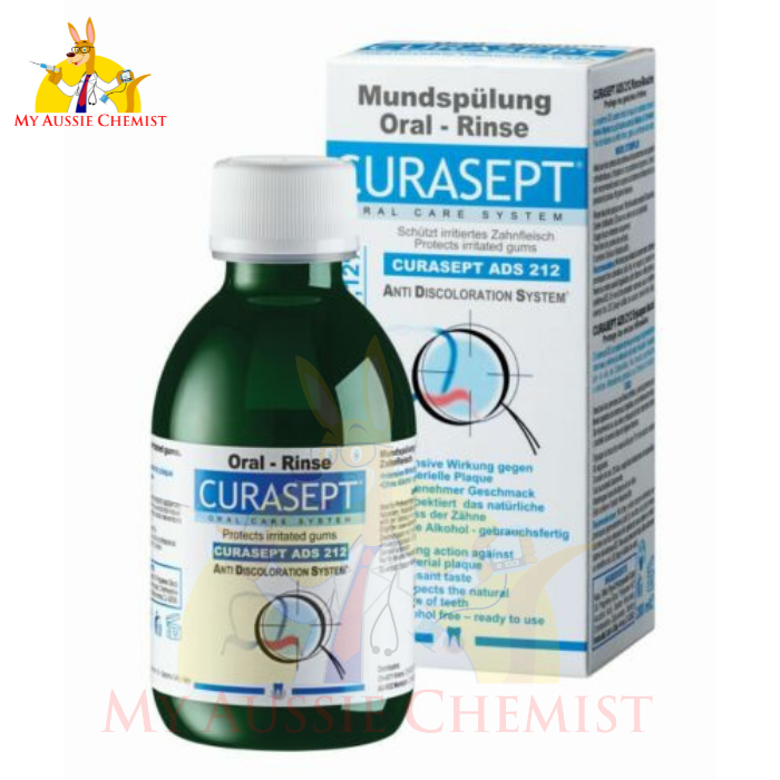 Curasept Chlorhexidine 0.12% Oral Rinse Mouthwash 200mL