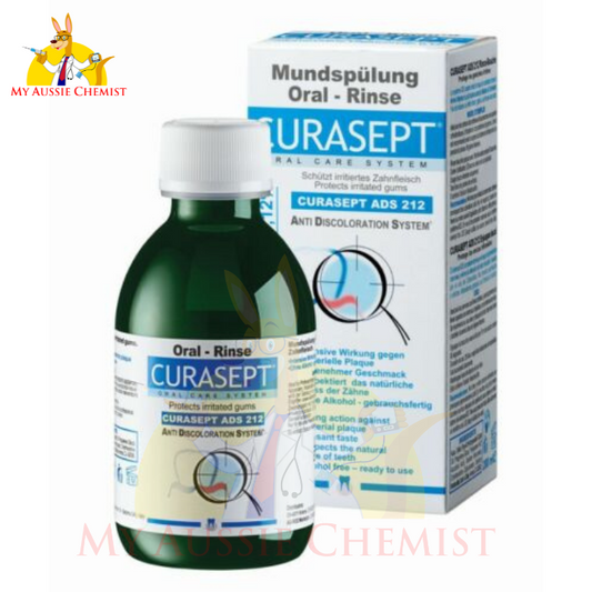 Curasept Chlorhexidine 0.12% Oral Rinse Mouthwash 200mL