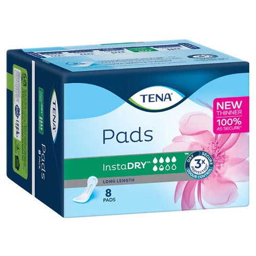 Tena Pads Extra Plus With Instadry Pkt 8