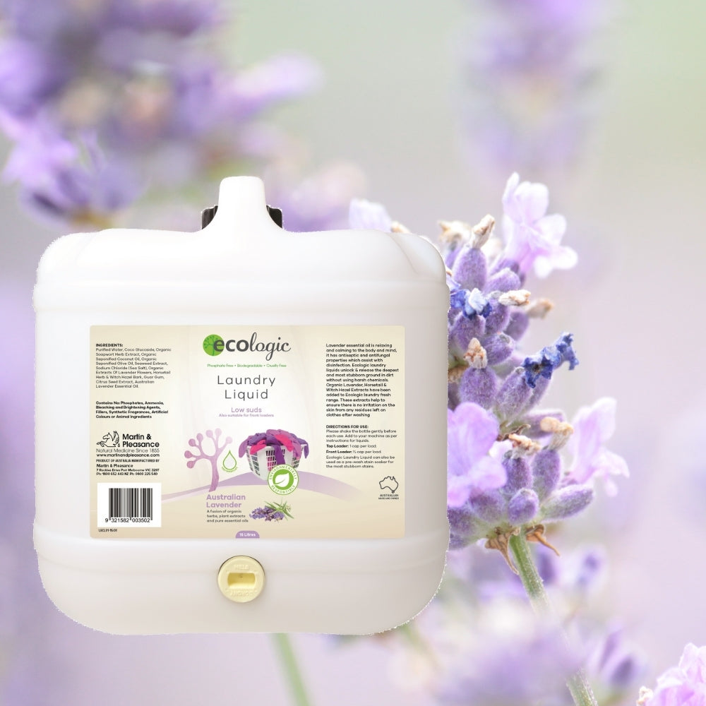 ECOLogic Australian Lavender Laundry Liquid BULK 15L